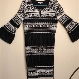 Studio one, Midi Black and White midi dress